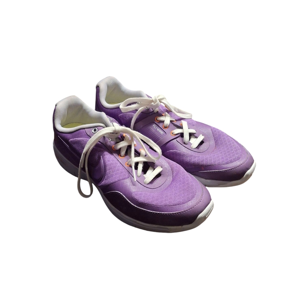 NIKE FLYWIRE SIZE 7.5 Women's Purple Athletic Shoes